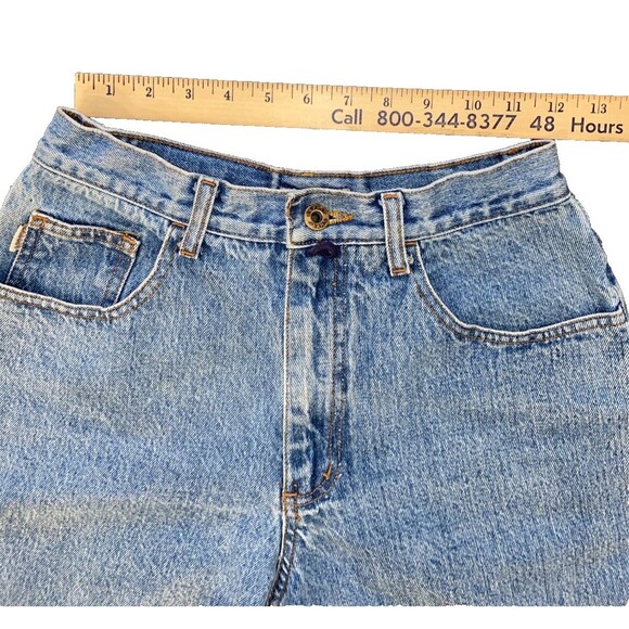 Vintage ESPRIT 90s blue jeans High Waist size 9 RN#46077 MADE IN MEXICO - Picture 8 of 14
